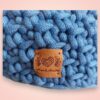 Détail du crochet fait main du sac a dos modèle Lily